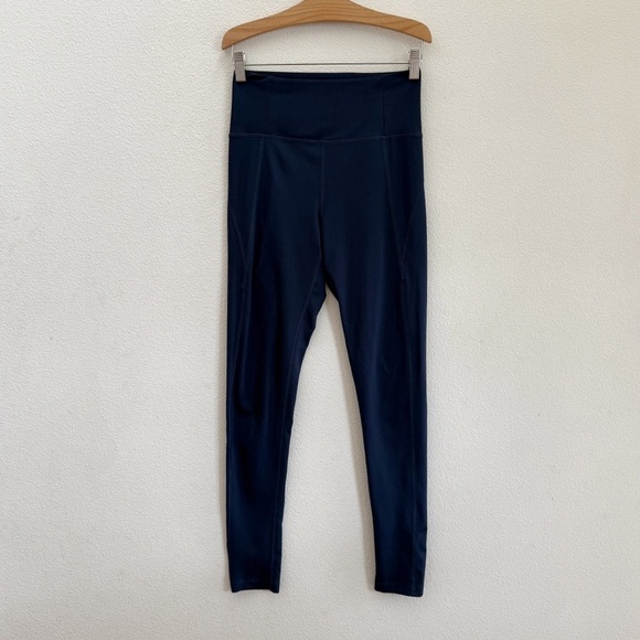 Girlfriend Collective Compressive High Waisted Legging in Midnight Size Small - Picture 3 of 6